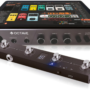 Octave all-in-one VST/midi player, audio interface, DAW and live multi-effects unit